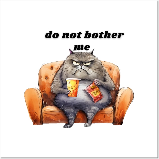 do not bother me Wall Art by Pestach